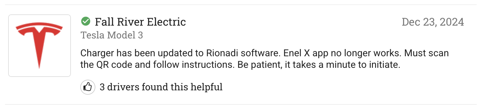 Testimonial from FallRiver